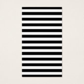 トレンディー白黒ストライプヘアサロンつるラベル (裏面)