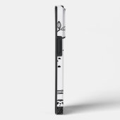 トレンディー白黒モダンスロッツタフケース Case-Mate iPhoneケース (裏面 / 右)