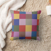 トレンディー秋とWiNter数々の-colorスクウェア枕 クッション (ブランケット)
