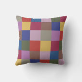 トレンディー秋とWiNter数々の-colorスクウェア枕 クッション (裏面)