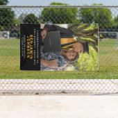 トレンディー立体的な卒業写真の卒業 横断幕 (インサイチュ)