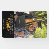 トレンディー立体的な卒業写真の卒業 横断幕 (横)