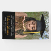 トレンディー立体的な卒業写真の卒業 横断幕 (横)