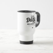 トレンディー素晴らしこのパパは父の日に属している トラベルマグ (正面右)