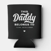 トレンディー素晴らしこのパパは父の日に属している 缶クーラー (裏面)