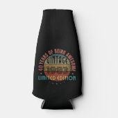 トレンディー素晴らし誕生誕生日贈答年 ボトルクーラー (正面)