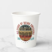 トレンディー素晴らし誕生誕生日贈答年 紙コップ (正面)