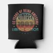 トレンディー素晴らし誕生誕生日贈答年 缶クーラー (正面)