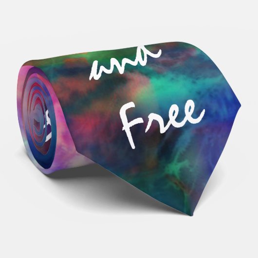 トレンディー素晴らし部族絞り染め若く野生で自由 ネクタイ (ロール)