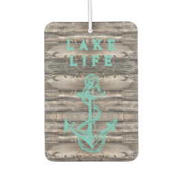 トレンディー素朴航海のティール（緑がかった色）いかり | カーエアーフレッシュナー