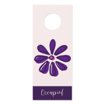 トレンディー紫色の花ドードル占め/空き