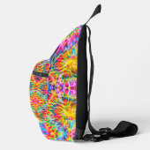 トレンディー絞り染め スリングバッグ (右)