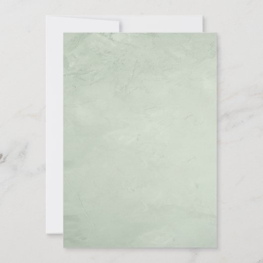 トレンディー緑化囲い招待状 招待状 (裏面)