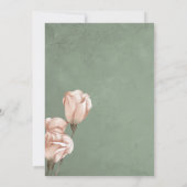 トレンディー緑化囲い招待状 招待状 (裏面)