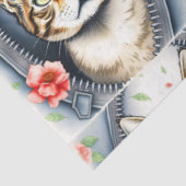 トレンディー美しいかわいい水彩猫コレクション 薄葉紙 (詳細)