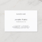 トレンディー美しいサロンメイクアップアーティストグラマーテンプレート 名刺 (裏面)