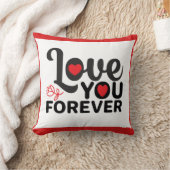 トレンディー美しいバレンタインデー赤い枕 クッション (ブランケット)