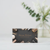 トレンディー美容師サロンツール美しい 名刺 (スタンド正面)