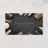 トレンディー美容師サロンツール美しい 名刺 (正面)