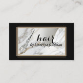 トレンディー美容師モダン書道 名刺 (正面)