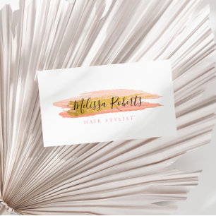 トレンディー美容師名刺 名刺