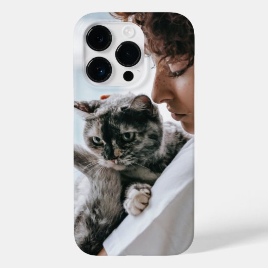 トレンディー自分撮り写真の追加カスタム Case-Mate iPhoneケース (裏面)