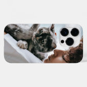 トレンディー自分撮り写真の追加カスタム Case-Mate iPhoneケース (裏面 (横))