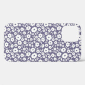 トレンディー花シームレスパターン。小さいヴィンテージ Case-Mate iPhoneケース (裏面 (横))