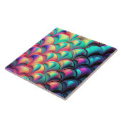 トレンディー虹彩模様 タイル (側面)