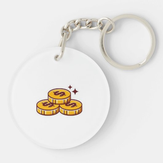 トレンディー装飾キーホルダー愛する! キーホルダー (裏面)