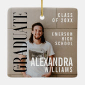 トレンディー誌が卒業インスパイア記念表紙 セラミックオーナメント (裏面)