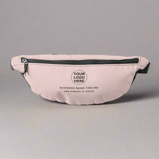 トレンディー赤面ピンクカンパニーロゴプロモーション ファニーパック