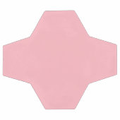 トレンディー赤面ピンク無地のカラー |クラシックエレガント サッカーボール (フラット)