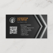 トレンディー車の車の修理 |カスタム 名刺 (裏面)