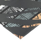 トレンディー部族アフリカパターンゼブラプリント テーブルクロス (アングル)