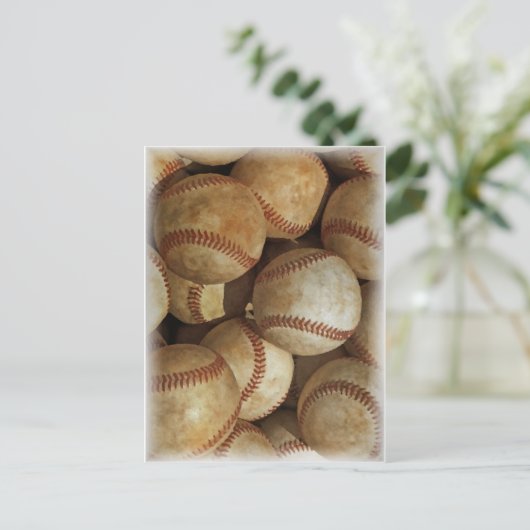 トレンディー野球のアートワーク ポストカード (スタンド正面)