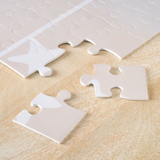 トレンディー金ゴールドグリッターユニコーン虹 ジグソーパズル (側面)