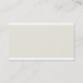 トレンディー金ゴールドモノグラムのデザインモダンシックプレーン 名刺 (裏面)