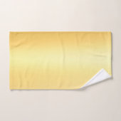 トレンディー金ゴールドルックグラマーテンプレートエレガント バスタオルセット (ハンドタオル)