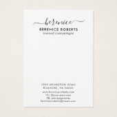 トレンディー銀グリッターモノグラムヘアクリップディスプレイ (裏面)