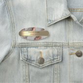 トレンディー銅グリッター大理石金ゴールド 名札 (インサイチュ)