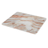 トレンディー銅バラ金ゴールド金属大理石 カッティングボード (角)