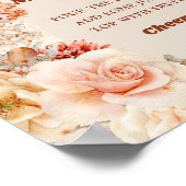 トレンディー銅赤面とブルゴーニュボホマムオーサバー ポスター (角)