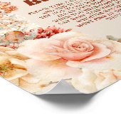 トレンディー銅赤面秋は、ベビーゲームのサインを言わない ポスター (角)