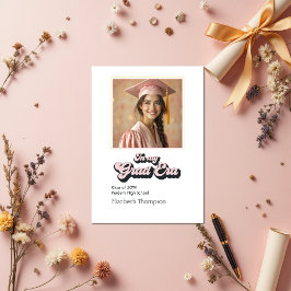 トレンディー院卒業写真 案内状