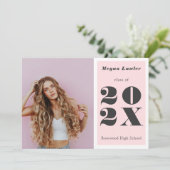 トレンディー院発表フォトカード赤面 招待状 (スタンド正面)