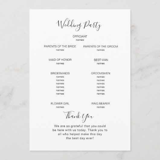 トレンディー青い水色の蝶。自然結婚の プログラム (裏面)