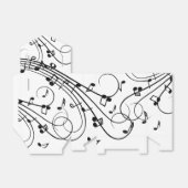 トレンディー音楽デザイン フェイバーボックス (折り畳みなし)