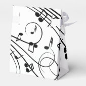 トレンディー音楽デザイン フェイバーボックス (裏面サイド)