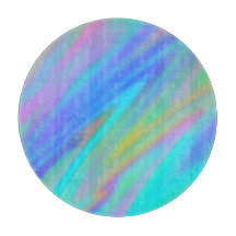 トレンディー高級グリーンブルーパープルホログラフィフェイクック